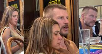 Fernanda Lima e Rodrigo Hilberto no programa familiar de fim de semana: vida cotidiana em SP