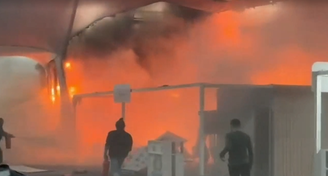 Incêndio atinge Zona Azul da COP30