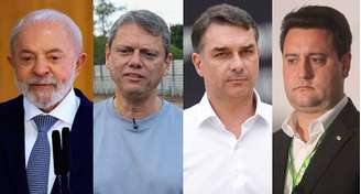 Lula aparece à frente de Tarcísio de Freitas, Flávio Bolsonaro e Ratinho Jr. nos cenários de segundo turno da Genial/Quaest.
