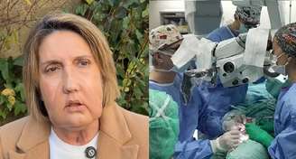 Carmem teve uma grave infecção que desfigurou o rosto