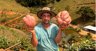 'Edivaldo do agro' conta com mais de 60 mil seguidores nas redes sociais, onde compartilha sua rotina na roça