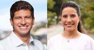 João Campos (PSB) e Raquel Lyra (PSD) estão empatados tanto nos cenários de primeiro e segundo turno