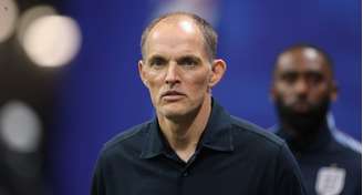 Thomas Tuchel, técnico da Inglaterra, durante partida contra a RD Congo pelos 16-avos de final da Copa do Mundo de 2026 - 