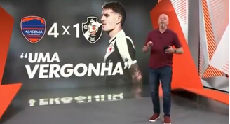 Globo Esporte fala sobre derrota do Vasco