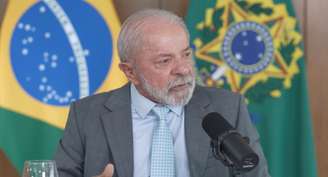 O presidente Lula na entrevista: "Fale mal, mas fale a verdade. Não invente história"