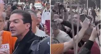 Rubinho Nunes se envolveu em briga na manifestação