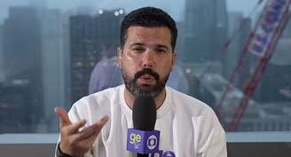 Bruno Formiga admitiu ficar confuso com os papéis de jornalista e torcedor