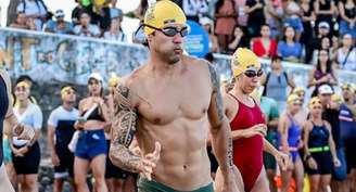 Daniel Cady, ex-marido de Ivete Sangalo, conquistou o segundo lugar no GalegoMan, competição de aquathlon e triathlon