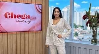 Gabriela Abravanel apresenta a versão regional do 'Chega Mais' na TV Thathi, afiliada do SBT