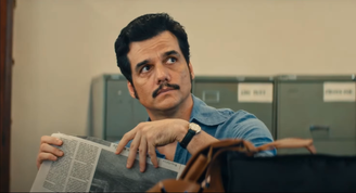 Reprodução de cena do filme 'O Agente Secreto' (2025), de Kleber Mendonça Filho, exibido em Cannes