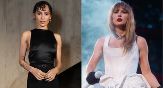 Zoë Kravitz conta ter destruído banheiro de Taylor Swift à procura de sua cobra
