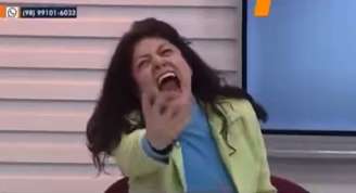 A atriz Gilda Nomacce gritou para dar um "gostinho" de como será o filme