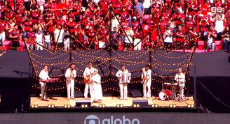 Show de João Gomes antes da Supercopa