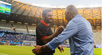 Partida contra o Cruzeiro no Campeonato Mineiro de 2026 - divulgação/Pouso Alegre