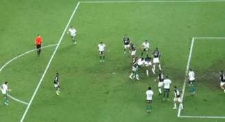 Lance polêmico da anulação do gol do Palmeiras contra o Remo