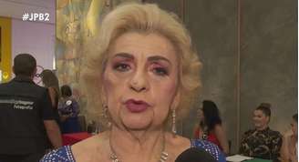 A apresentadora Thereza Madalena em entrevista à Globo: uma grande referência da comunicação