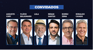 Candidatos convidados para o debate presidencial
