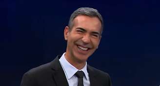 A alegria de César Tralli no fim da apuração de votos incomodou parte da internet