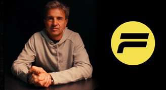 Christian Fittipaldi e o novo logotigo da equipe Fittipaldi na Stock Car