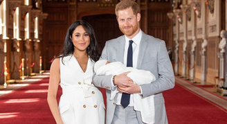 Meghan Markle, príncipe Harry e Baby Sussex (Foto: Reprodução/Instagram)