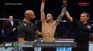 Luigi Vendramini faturou mais de R$ 280 mil após boa vitória no UFC on ESPN 16 (Foto: Reprodução)