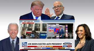 A Fox News de Rupert Murdoch reconheceu a vitória de Joe Biden após desconsiderar os apelos de apoio feitos por Trump