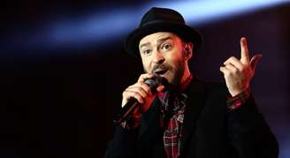 Justin Timberlake durante apresentação no Rock In Rio. Show do cantor não será transmitido ao vivo nos canais Globo e Multishow.