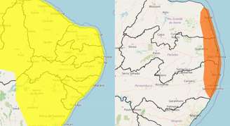 Tempo em Pernambuco.