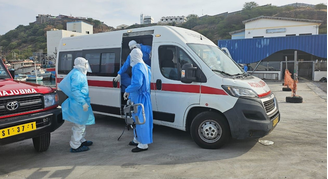 Evacuação médica de pessoas contaminadas com hantavírus ocorrida na última quarta-feira, 6, em Cabo Verde