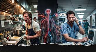 Gatilhos emocionais no trabalho aparecem nas series the pitt e the bear
