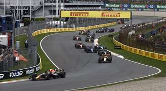 Largada do GP dos Países Baixos de 2023