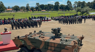 13º Regimento de Cavalaria Mecanizado, em Pirassununga