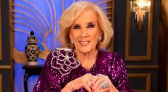 A idade avançada não tirou Mirtha Legrand do horário nobre da TV argentina