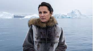A ministra Birgitte Nyborg na Groenlândia: as três grandes potências têm interesse na ilha