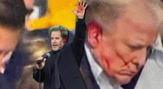 Na ficção, Ferette (Murilo Benício) vai passar pelo mesmo drama sangrento de Trump