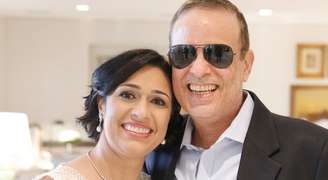 Valeska e Dudu ficaram 18 anos juntos e oficializaram a união menos de 1 mês antes de o radialista morrer