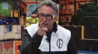 Craque Neto, durante o programa "Os Donos da Bola", da Band.