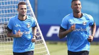 Luan e Walace foram destaques do Grêmio na conquista da Copa do Brasil (Foto: Rodrigo Fatturi/Grêmio)