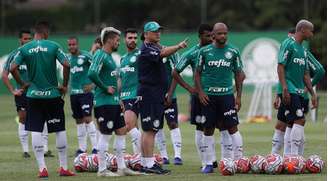 Felipão tenta fazer o Palmeiras voltar a vencer depois de três partidasbet nacional loginbranco (Foto: Cesar Greco)