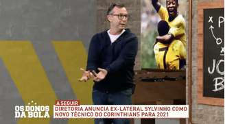 Neto criticou as decisões do treinador corintiano (Reprodução / Band)