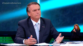 Candidato à reeleição, Jair Bolsonaro (PL) participa de sabatina nesta sexta-feira, 21. Lula recusou convite