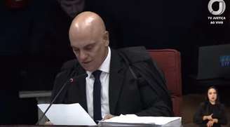Alexandre de Moraes começa a leitura de seu voto