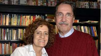 Miriam Leitão e Merval Pereira: colegas na Globo e, agora, também na Academia Brasileira de Letras