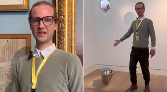 'Guia rabujento' do Museu Kunstpalast, da cidade alemã de Düsseldorf