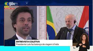 O momento tenso entre o enviado da Globo, Tiago Eltz, e o presidente Lula, em Nova Délhi, na Índia