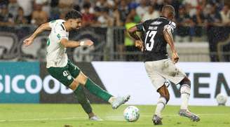 Flaco Lopez atuou pelo Palmeiras no empate contra o Remo 
