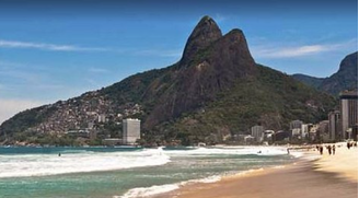 Praia do Leblon, na Zona Sul do Rio de Janeiro