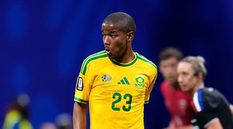 Jayden Adams jogava pelo Mamelodi Sundowns F.C e representou a seleção da África do Sul na Copa do Mundo 2026