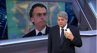 Bolsonaro conversa com Datena na Band: a crescente audiência da TV interessa ao governo