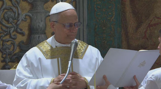 Papa Leão XIV celebra sua primeira missa